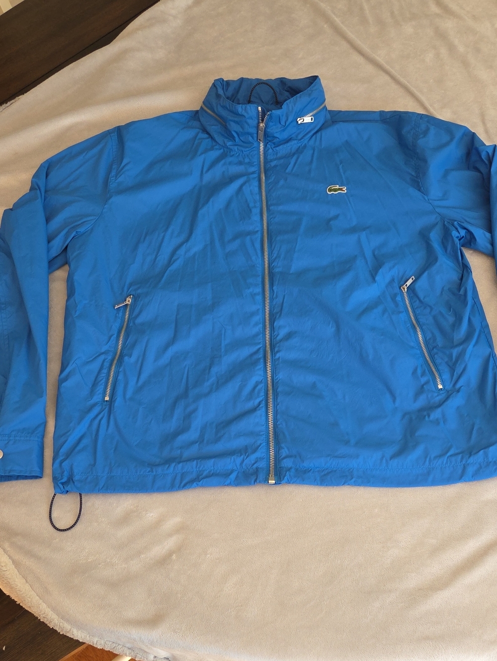 Lacoste Lightweight Jacket, Royal Blue, Size 56/L
